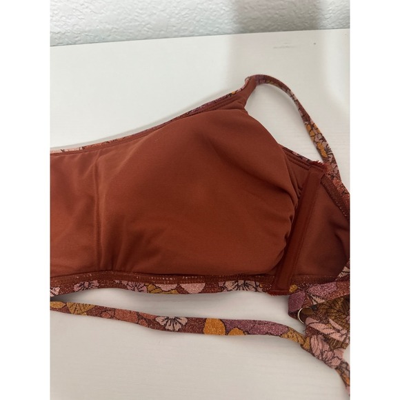 Xhilaration Floral Print Bikini Set Womens Size S Swimsuit Two Piece - Picture 6 of 13